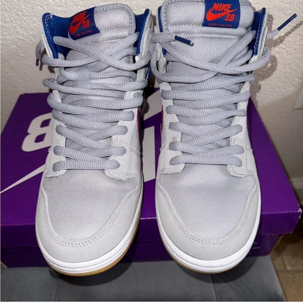 Nike SB Dunk Hi New York Mets - Picture 2 of 10